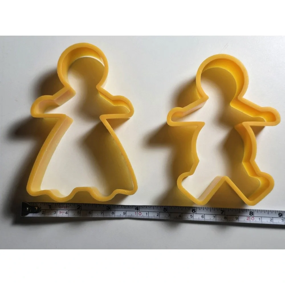 Cookie Cutter Gingerbread Man‎ & Woman Mom Dad Set 2